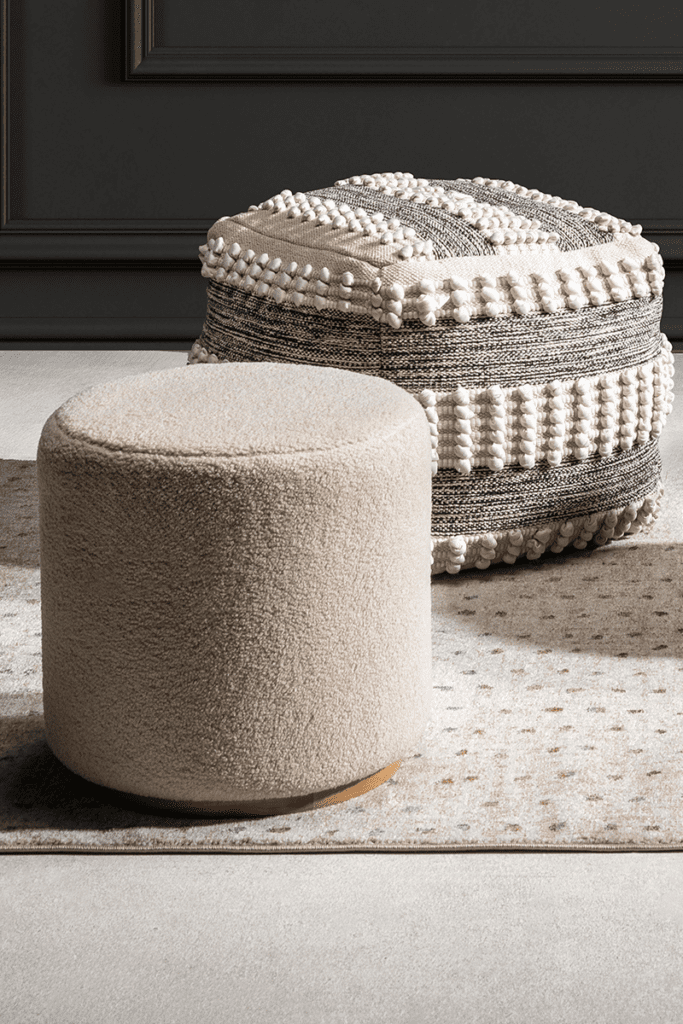 Práctico y cómodo: el puf es la pieza indispensable para sus espacios