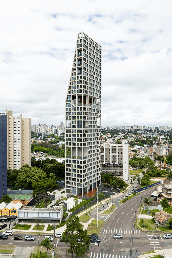 Esta torre es el primer proyecto en brasil certificado como edificio de bienestar