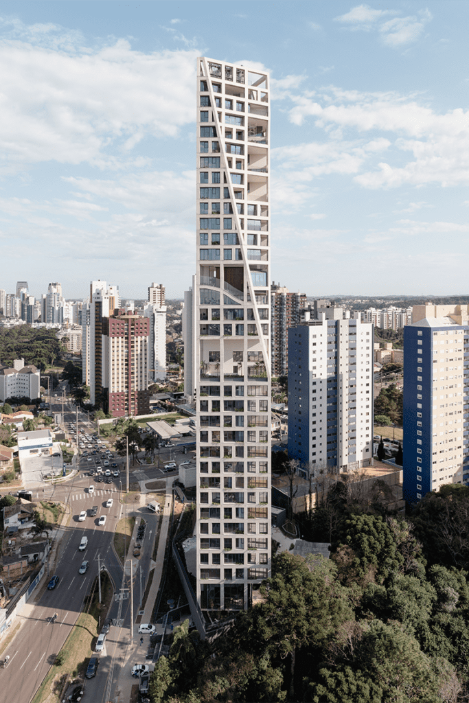Esta torre es el primer proyecto en brasil certificado como edificio de bienestar
