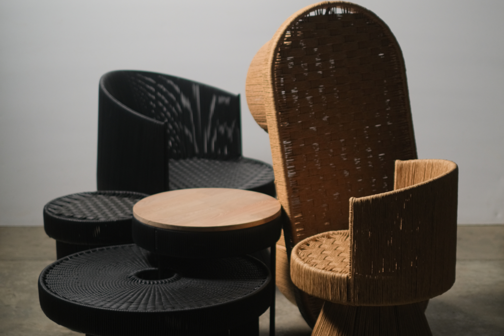 Muebles artesanales, piezas de diseño.