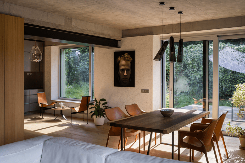 Esta casa en praga es un oasis de confort y elegancia