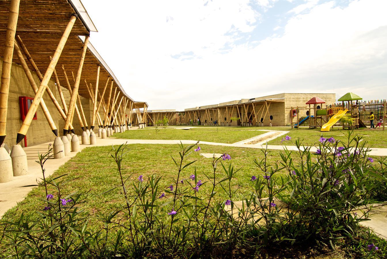 La construcción de este colegio sostenible en cauca salvó la comunidad La construcción de este colegio sostenible en cauca salvó la comunidad