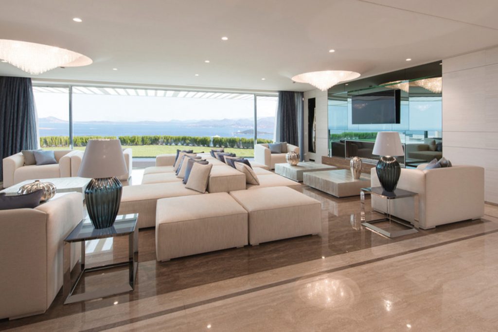 Sala de la casa de fabio mazzeo