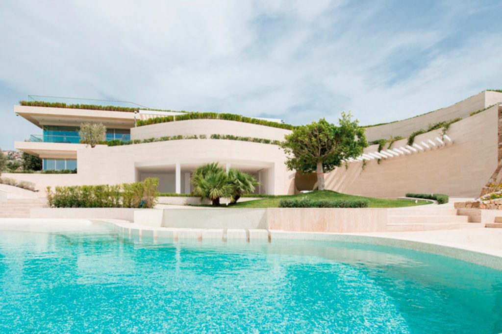 Una de las villas más lujosas de cerdeña