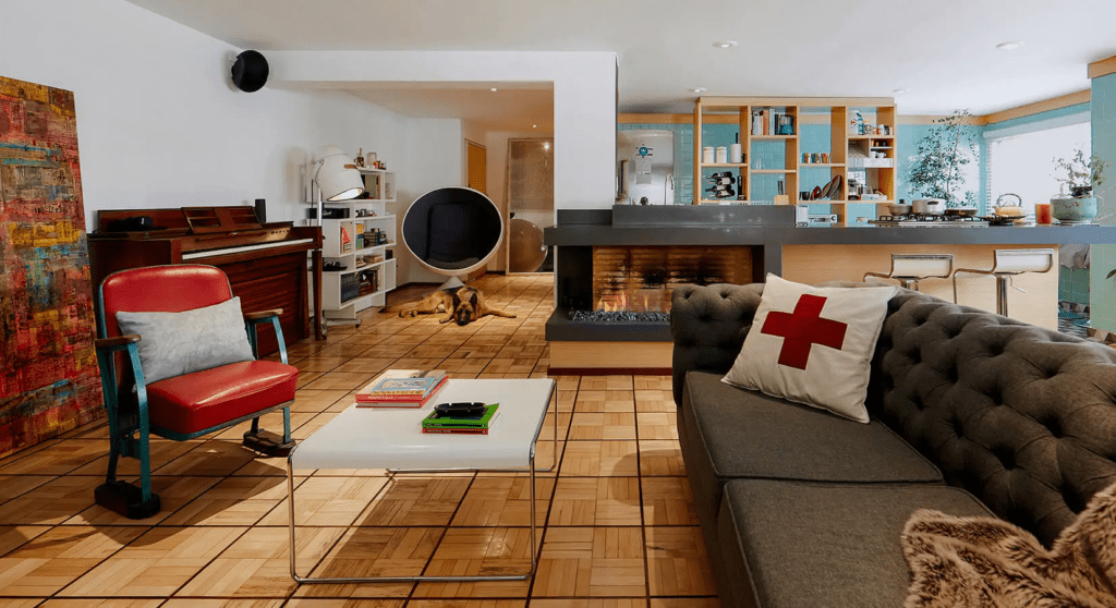 Un apartamento bogotano decorado con piezas de vintage de mercados de pulgas