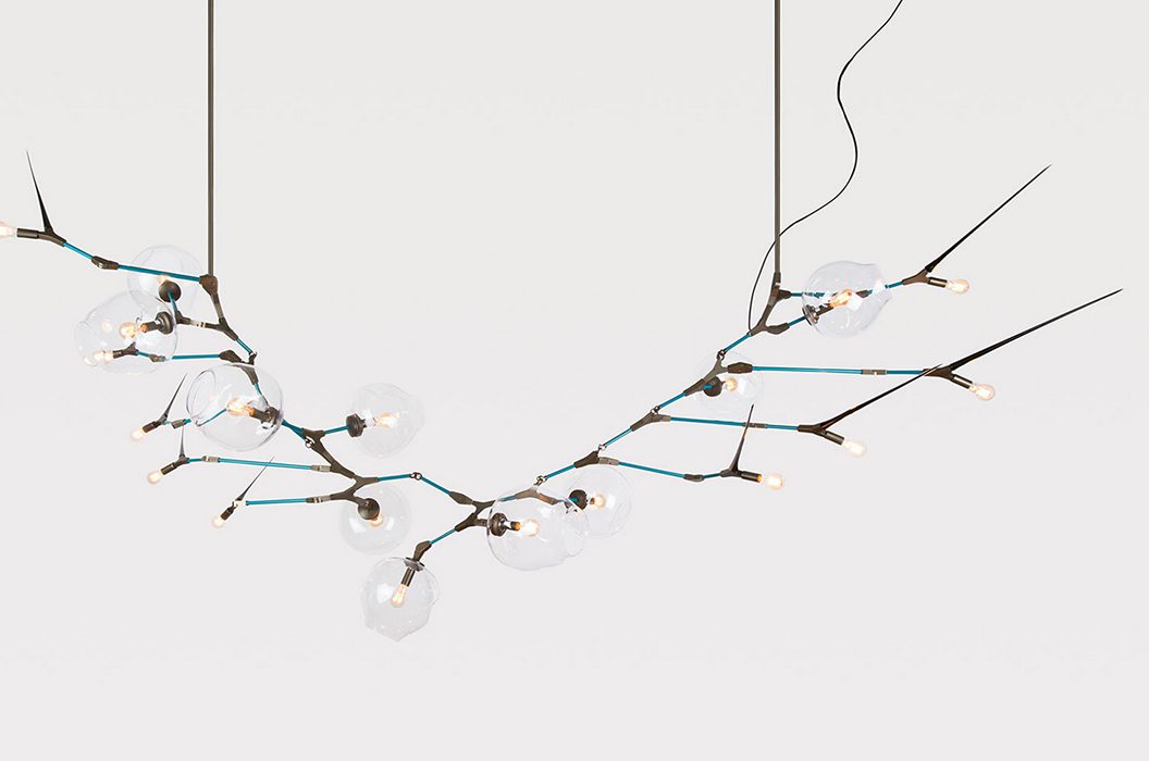 Felix burrichter, curador del pabellón l'esprit nouveau Diseño de lindsey adelman.