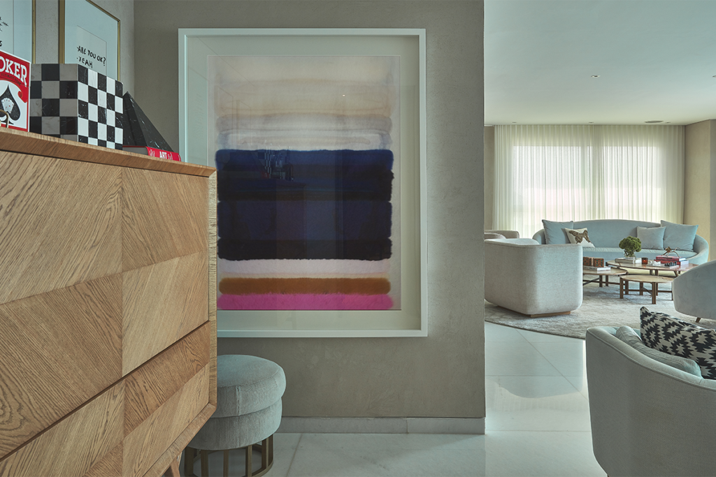 Un apartamento con alma artística: su diseño tiene un lenguaje cosmopolita