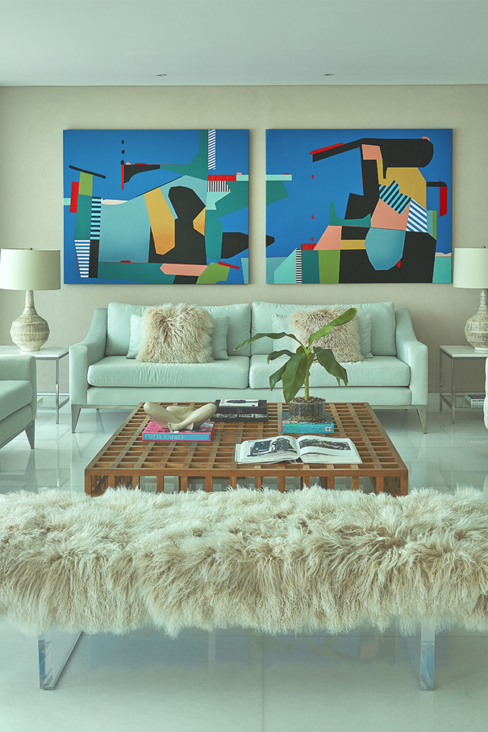 Un apartamento con alma artística: su diseño tiene un lenguaje cosmopolita