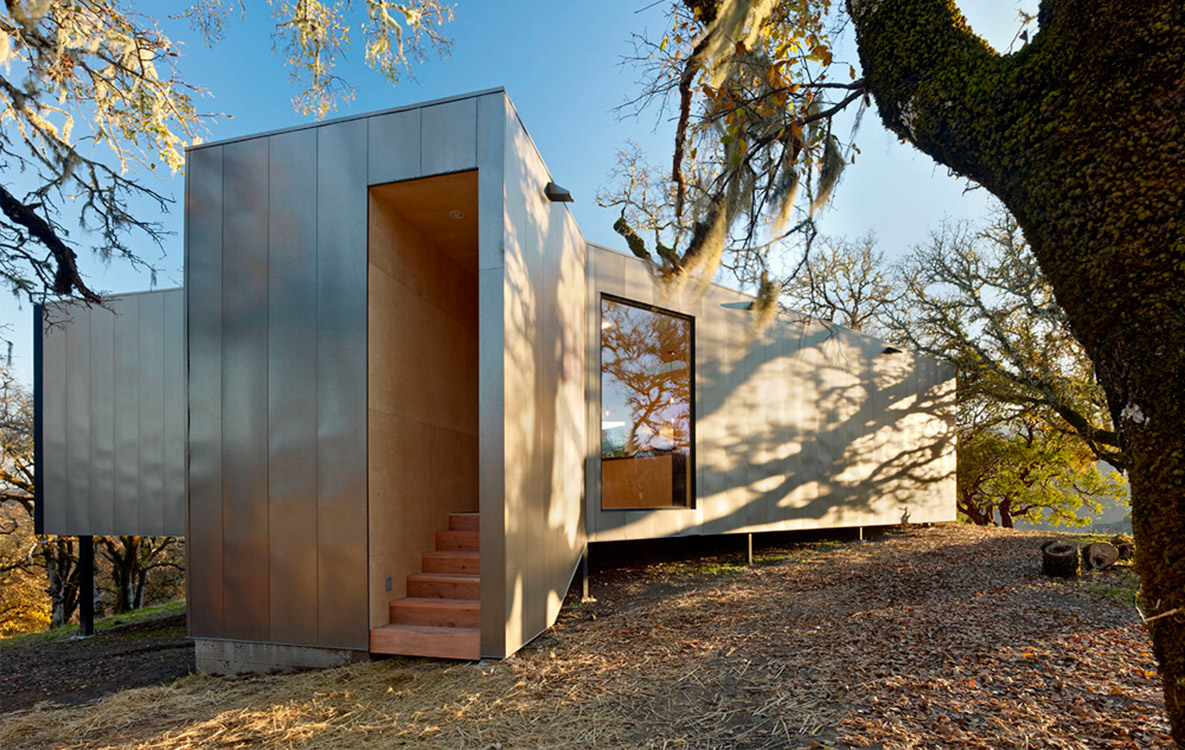 Casa Moose de Morkulnes, Foto: Bruce Damonte.