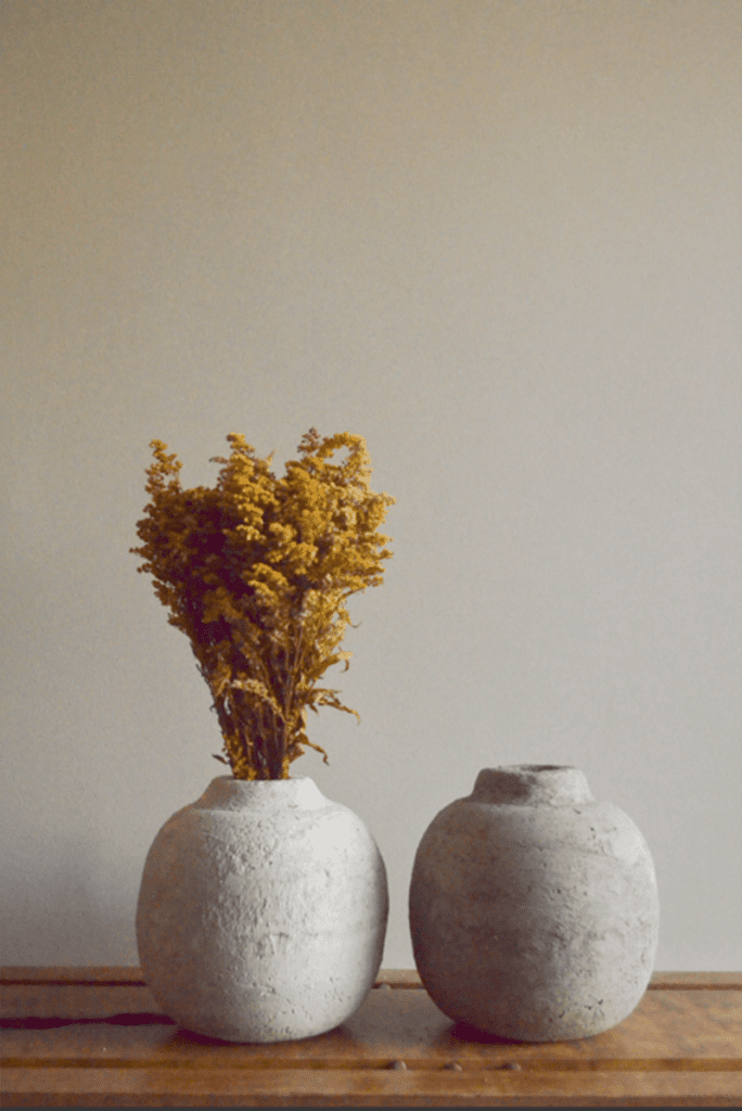 Piezas decorativas de pistilo y gracia