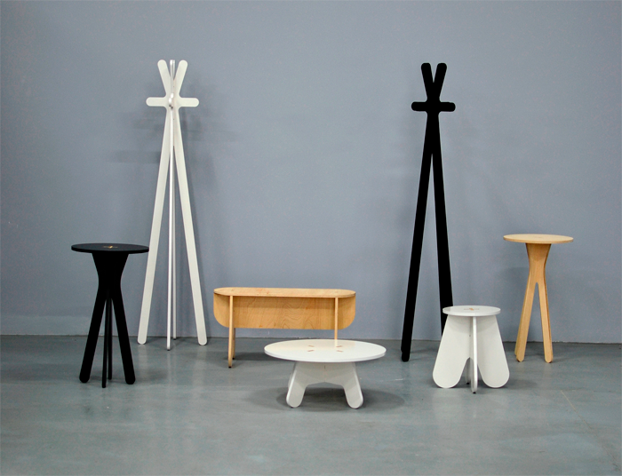 Colección Plural del diseñador Danilo Calvache, danilo calvache/design studio. Finalista en la categoría de mobiliario de los Premios Lápiz de Acero 2015.