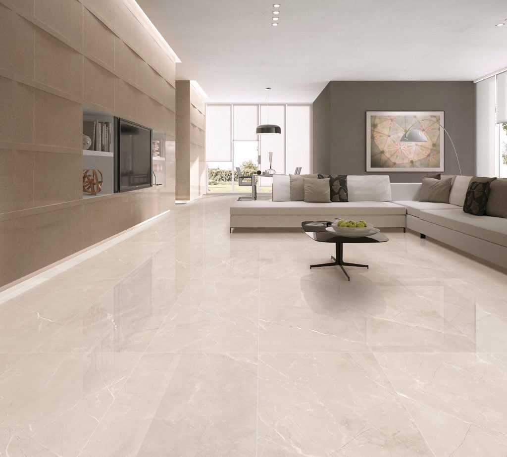 Porcelanatos con acabados brillantes, la tendencia en pisos de esta temporada