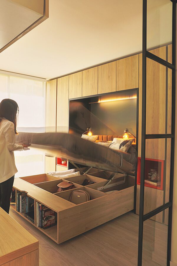 Aprenda cómo decorar su apartamento con este ejemplo de 36m2