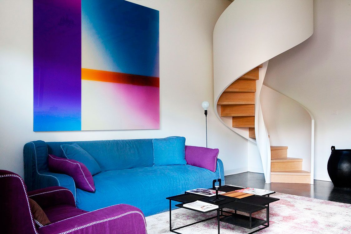 Proyecto de interiorismo en Chateau de la Resle.