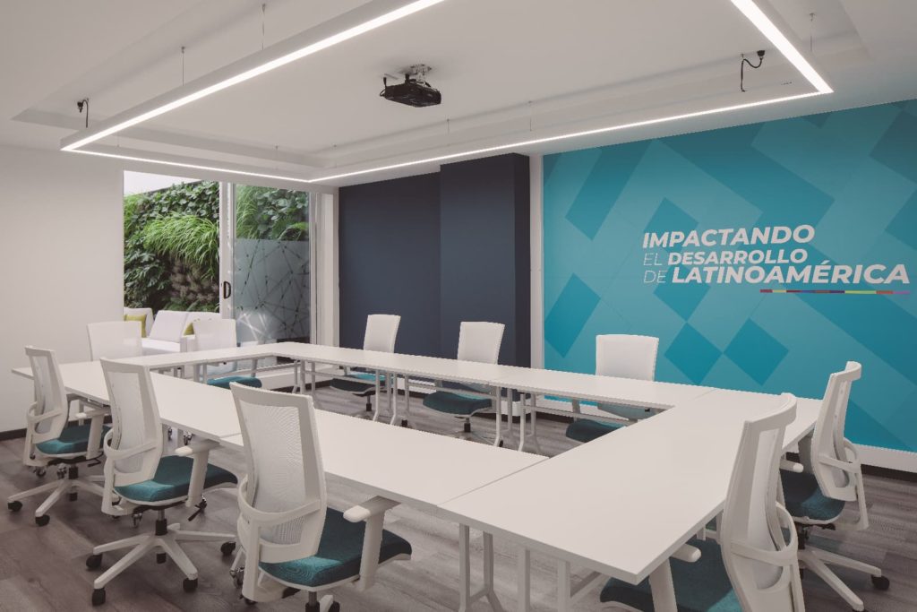 La remodelación de una oficina en colombia convertida en un espacio creativo y didáctivo