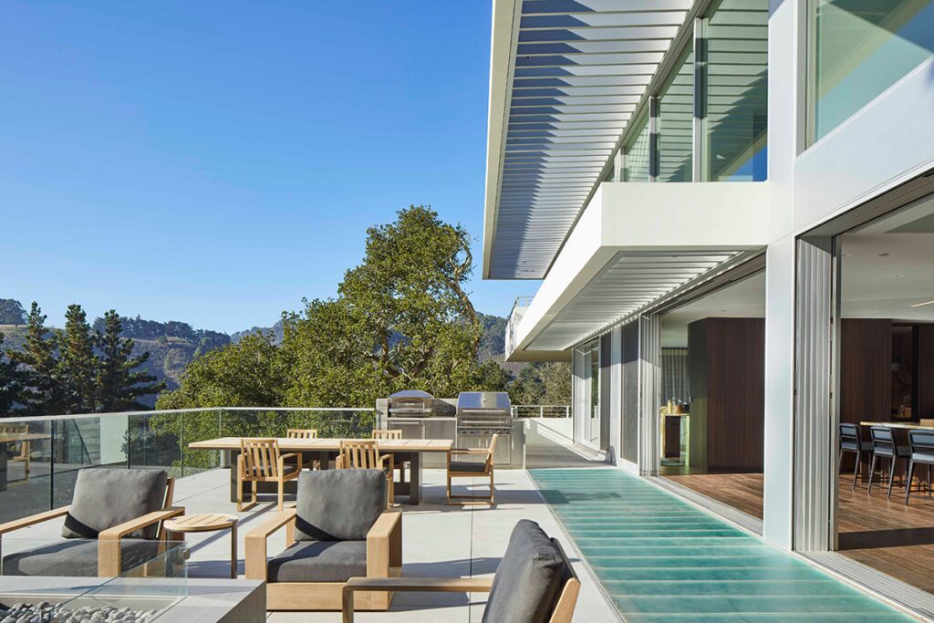 Residencias diseñadas por la firma swatt miers architects.