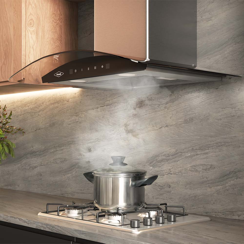 Diseño en la cocina: campanas extractoras inteligentes que marcan tendencia