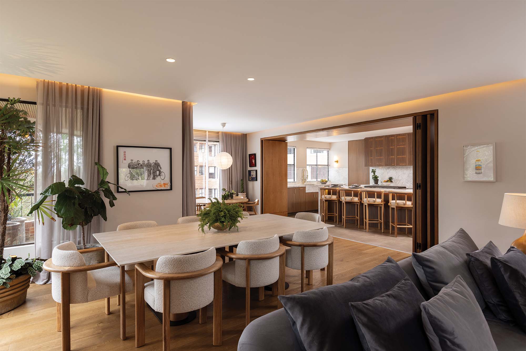 La remodelación que le dio vida y luz a un apartamento de tres décadas en Bogotá