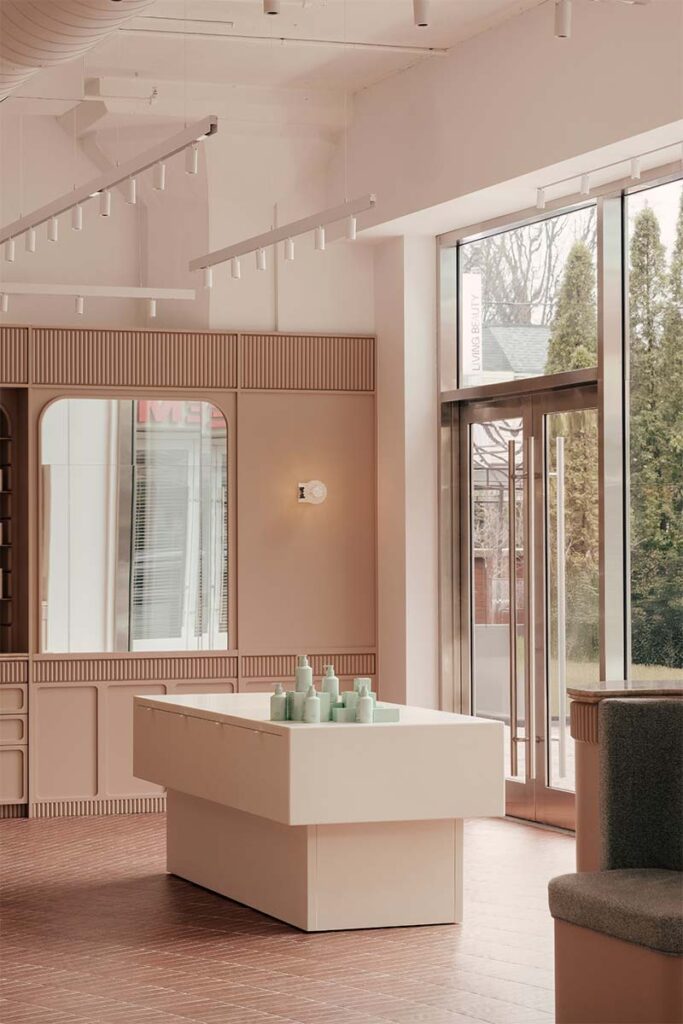 Tienda Living Beauty 6 Un templo del bienestar en Toronto: arquitectura nostálgica y acogedora