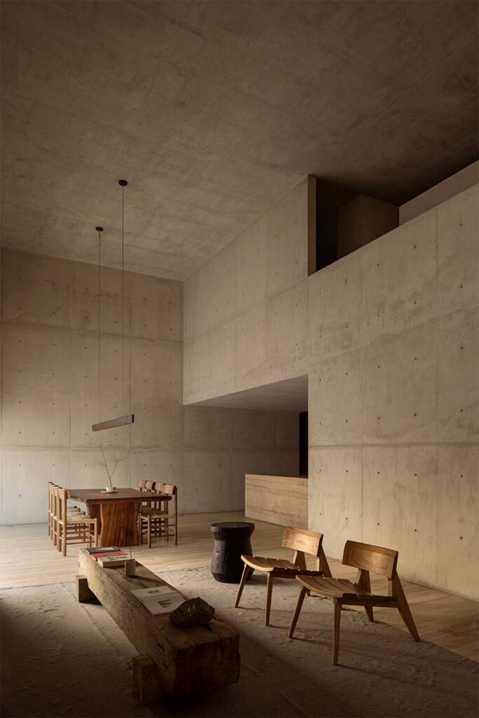 El propósito de esta vivienda era 'vivir dentro de un museo japonés' 3 Casa mexico HW Studio 2 El propósito de esta vivienda era 'vivir dentro de un museo japonés'