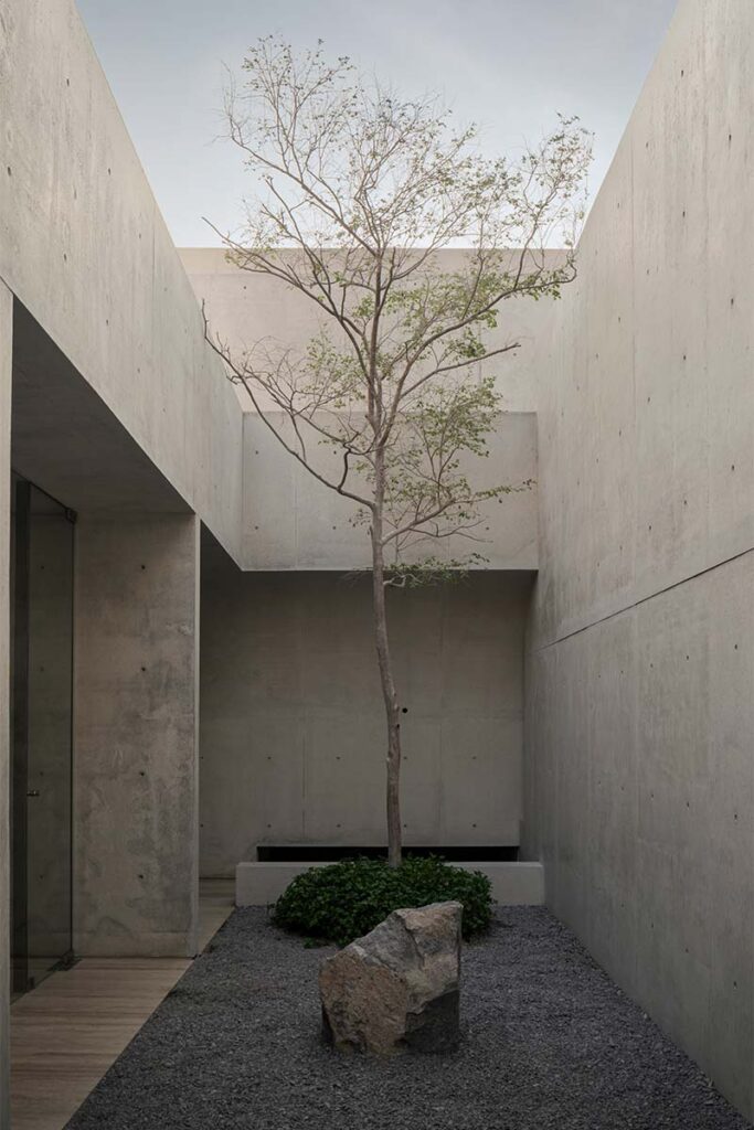 El propósito de esta vivienda era 'vivir dentro de un museo japonés' 6 Casa mexico HW Studio 5 El propósito de esta vivienda era 'vivir dentro de un museo japonés'