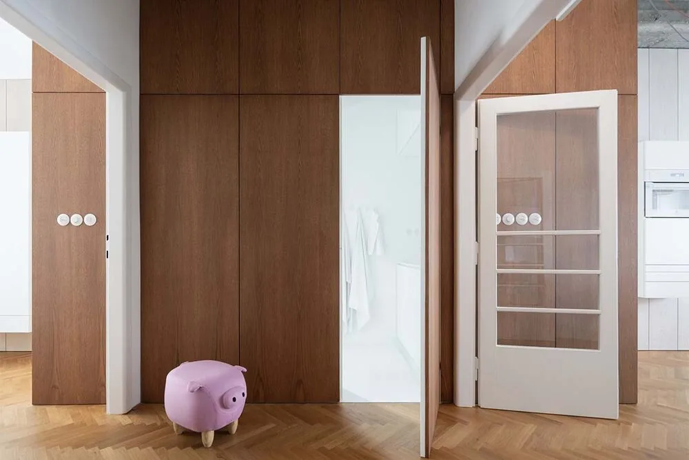 El apartamento de un arquitecto descrito como 'arquitectura de la felicidad'