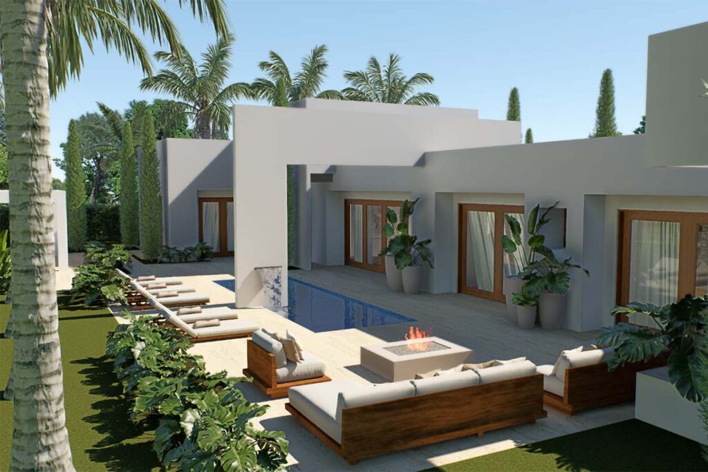 Solana Village akron 2 Un vivienda hecha para el descanso ubicada en Anapoima: blanca, minimalista y cálida