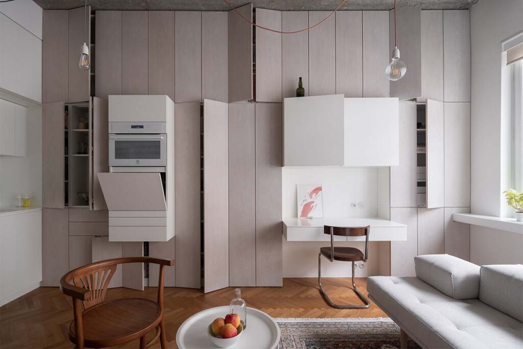 martin cenek architecture functionalist apartment alex shoots buildings 10 El apartamento de un arquitecto descrito como 'arquitectura de la felicidad'