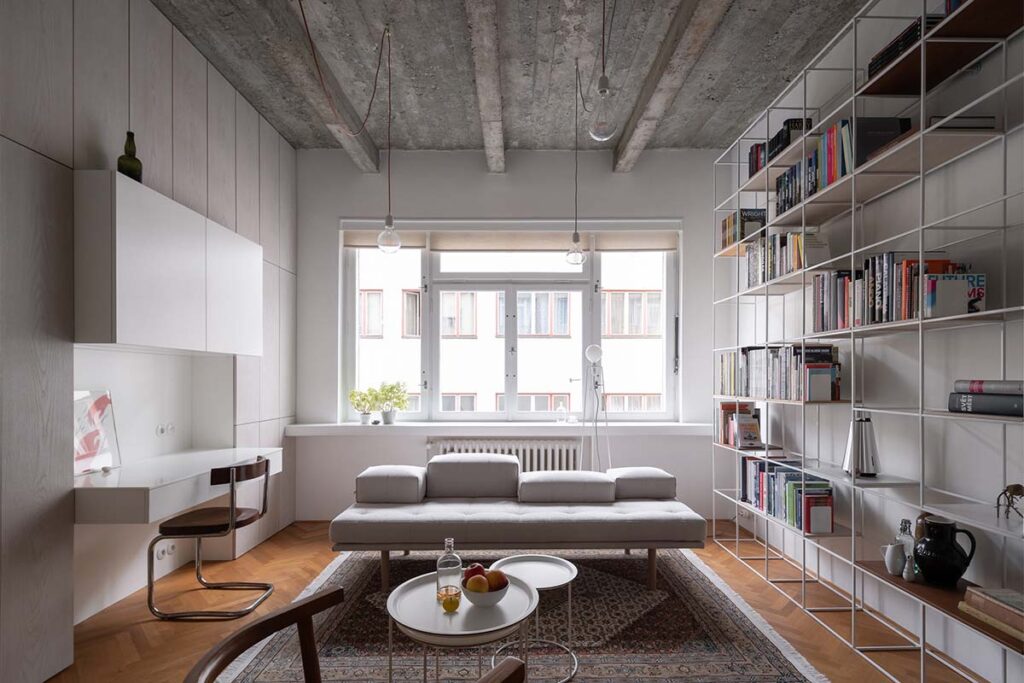 martin cenek architecture functionalist apartment alex shoots buildings 4 El apartamento de un arquitecto descrito como 'arquitectura de la felicidad'
