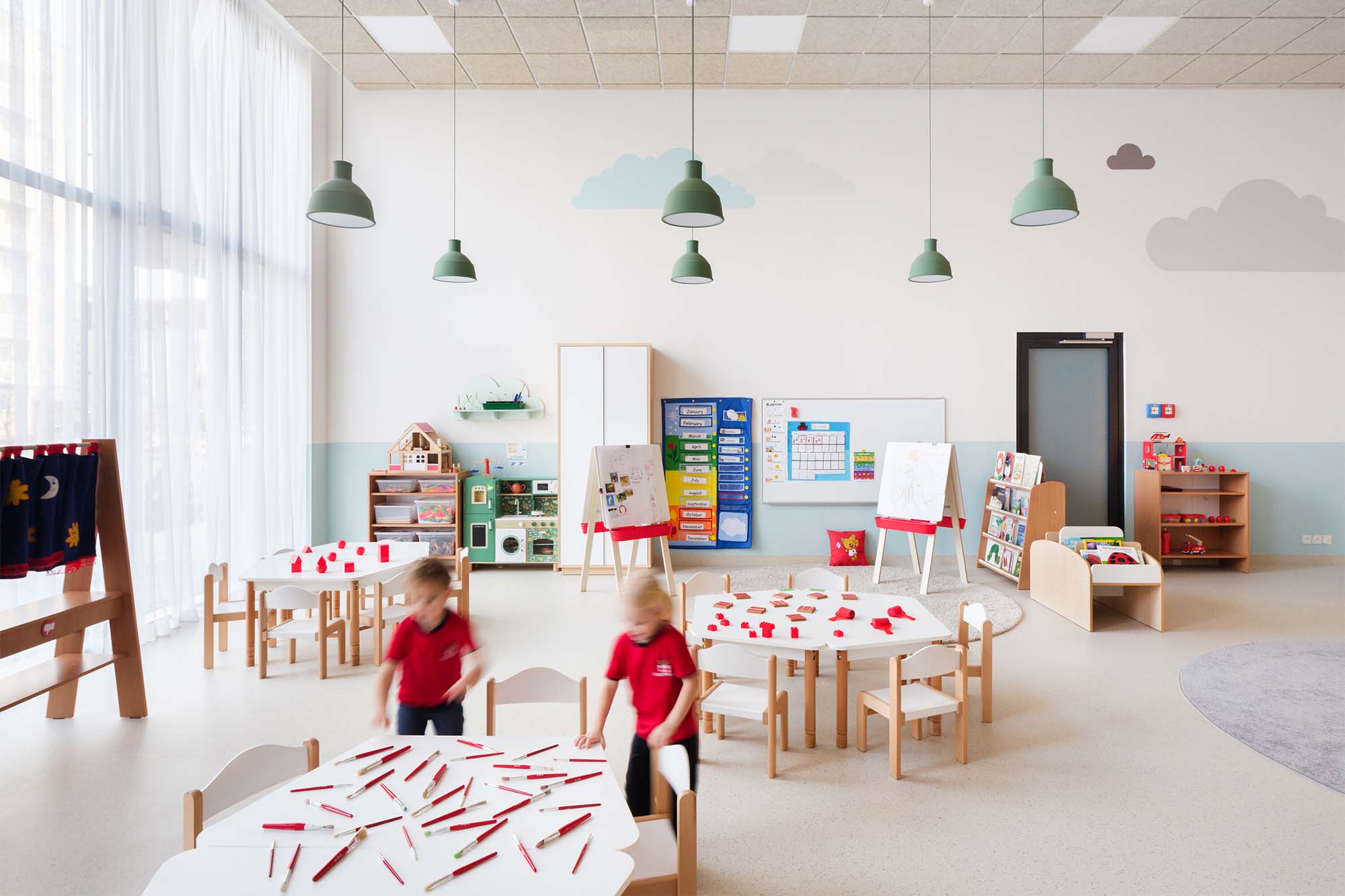 El diseño interior revoluciona este colegio en República Checa