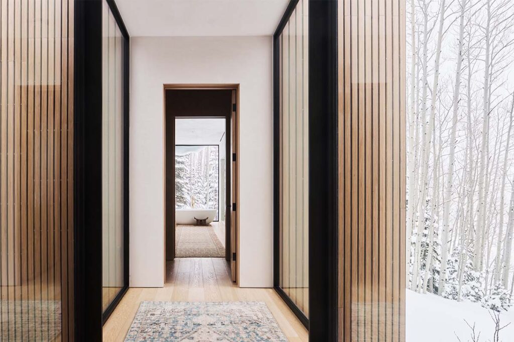 Esta es la vivienda en vidrio y madera es perfecta para vivir en serenidad junto al bosque 3 Casa Nest firma Sparano y Mooney Architecture 2 Esta es la vivienda en vidrio y madera es perfecta para vivir en serenidad junto al bosque