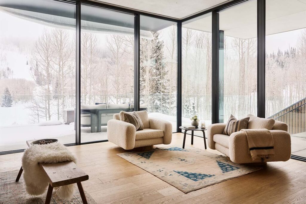 Esta es la vivienda en vidrio y madera es perfecta para vivir en serenidad junto al bosque 2 Casa Nest firma Sparano y Mooney Architecture 4 Esta es la vivienda en vidrio y madera es perfecta para vivir en serenidad junto al bosque