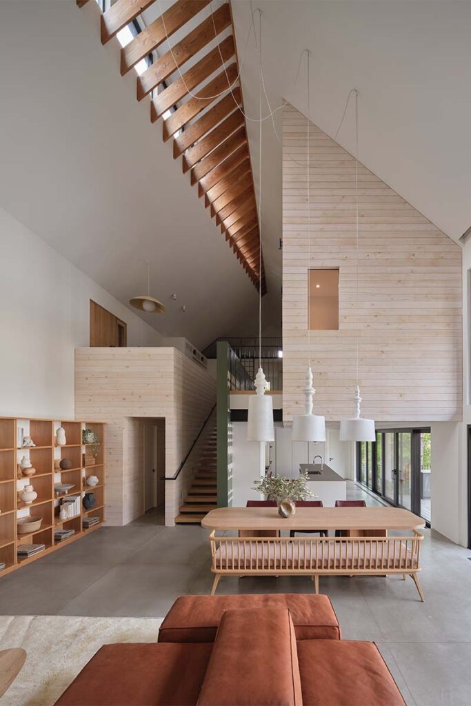 Casa Barbora Vokac Taylor Architect 16 El color negro define esta extraña casa campestre que parece del futuro