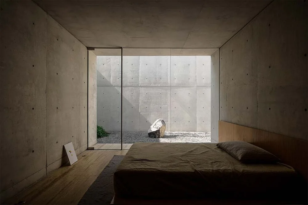 El propósito de esta vivienda era 'vivir dentro de un museo japonés' El propósito de esta vivienda era 'vivir dentro de un museo japonés'
