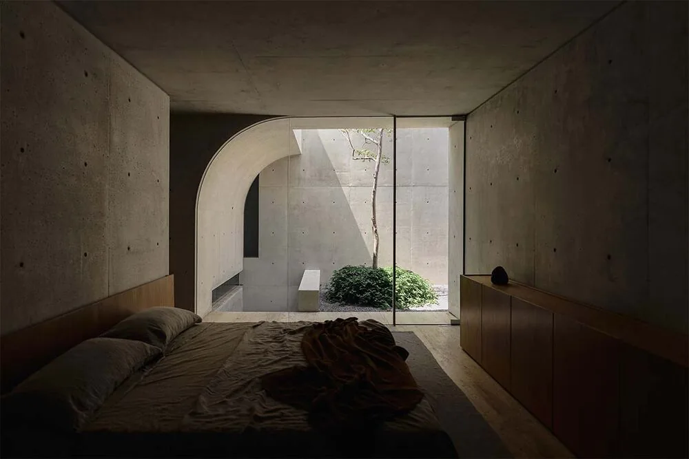 El propósito de esta vivienda era 'vivir dentro de un museo japonés' El propósito de esta vivienda era 'vivir dentro de un museo japonés'