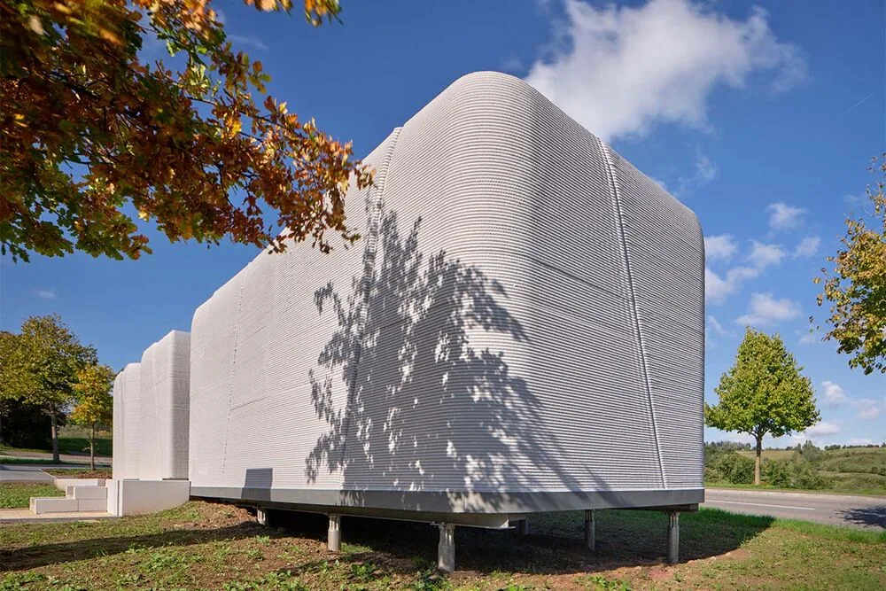 Esta casita sostenible está impresa en 3d con hormigón Esta casita sostenible está impresa en 3d con hormigón