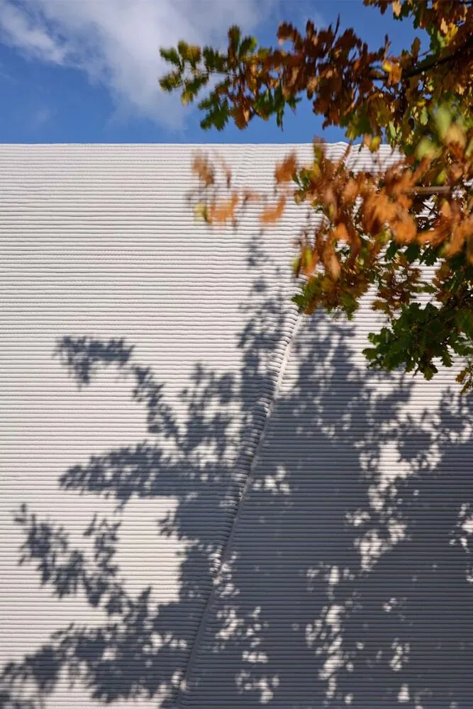 Esta casita sostenible está impresa en 3d con hormigón Esta casita sostenible está impresa en 3d con hormigón