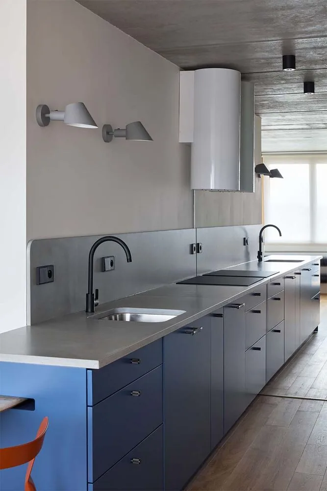 La transformación de un apartamento inspirado en la vida marina y el mar