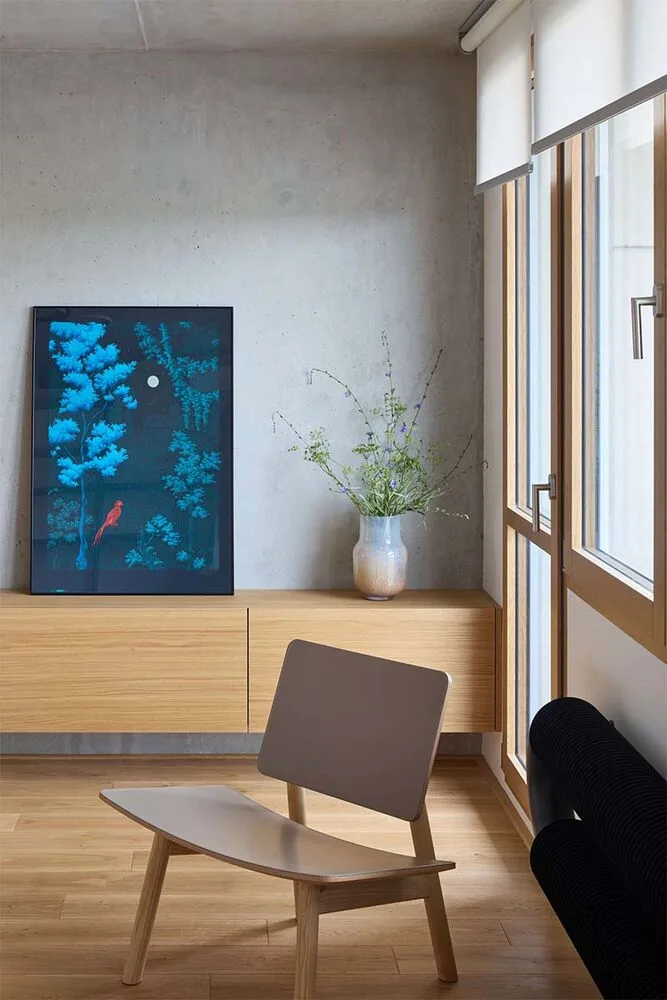 La transformación de un apartamento inspirado en la vida marina y el mar