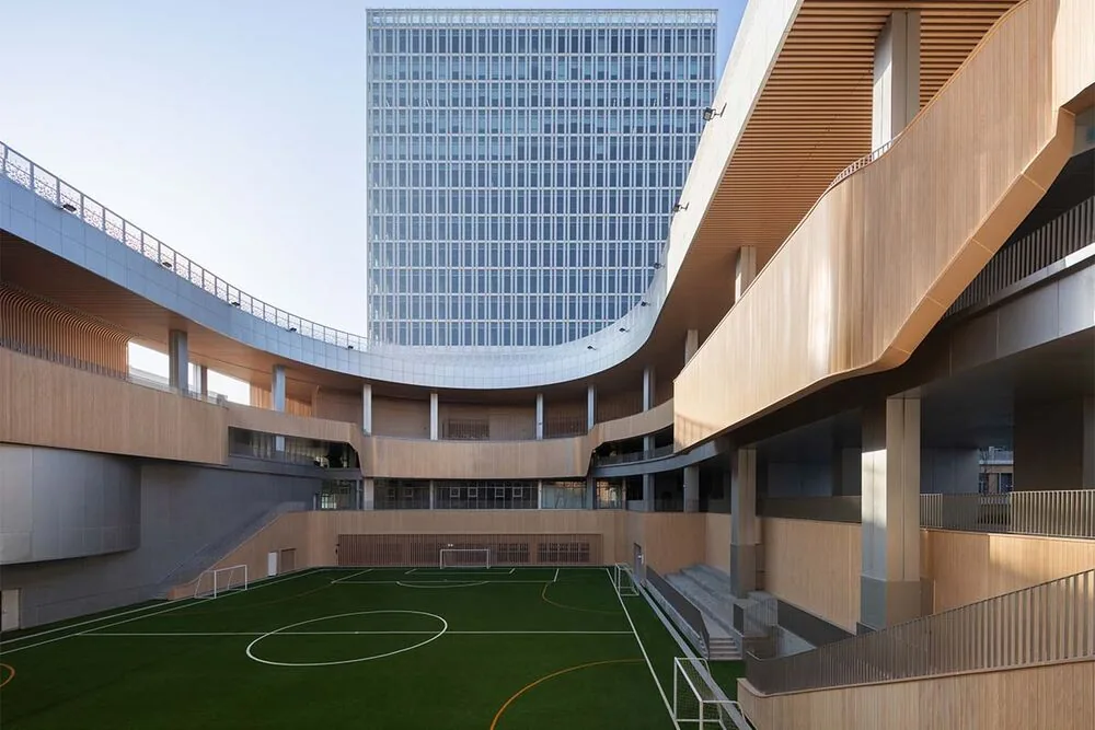 Un campus chino que convierte la educación en una experiencia urbana compartida