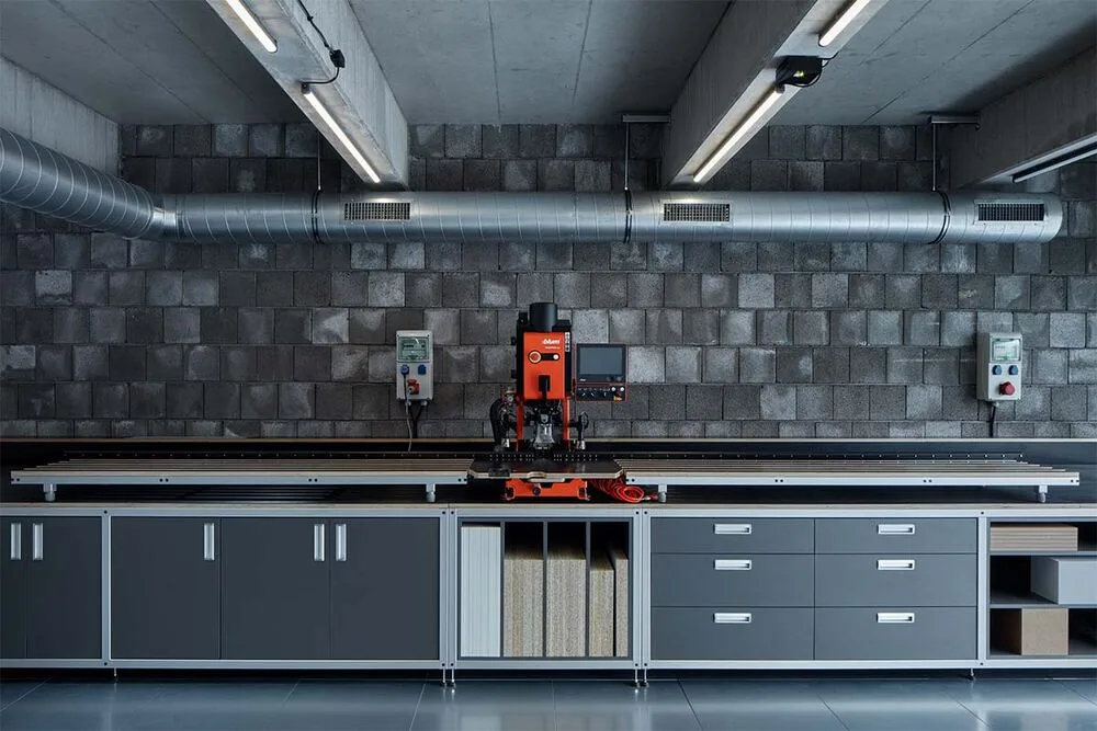 Un ejemplo de cómo el estilo industrial se convierte en arte arquitectónico Un ejemplo de cómo el estilo industrial se convierte en arte arquitectónico