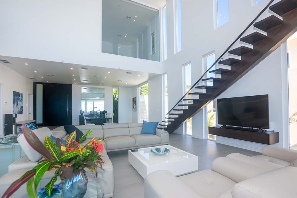 Una moderna villa en una isla de Honduras con vista al mar Caribe 6 villa caribena Arquitectos de NG 6 Una moderna villa en una isla de Honduras con vista al mar Caribe