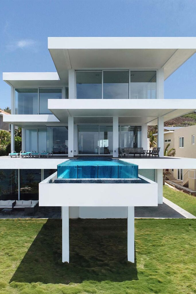 Una moderna villa en una isla de Honduras con vista al mar Caribe 9 villa caribena Arquitectos de NG 9 Una moderna villa en una isla de Honduras con vista al mar Caribe