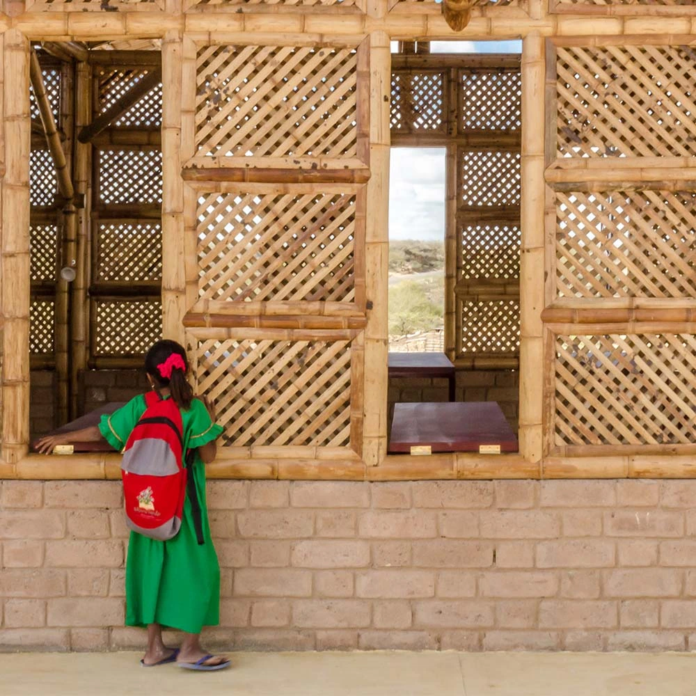 Un centro etnoeducativo en la guajira con una arquitectura que aprende de la cultura wayúu