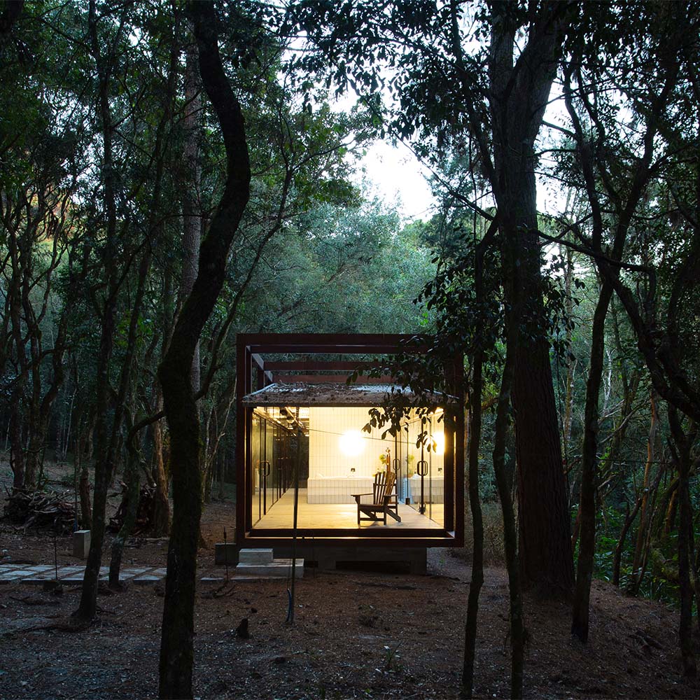 Pabellón en brasil para relajarse