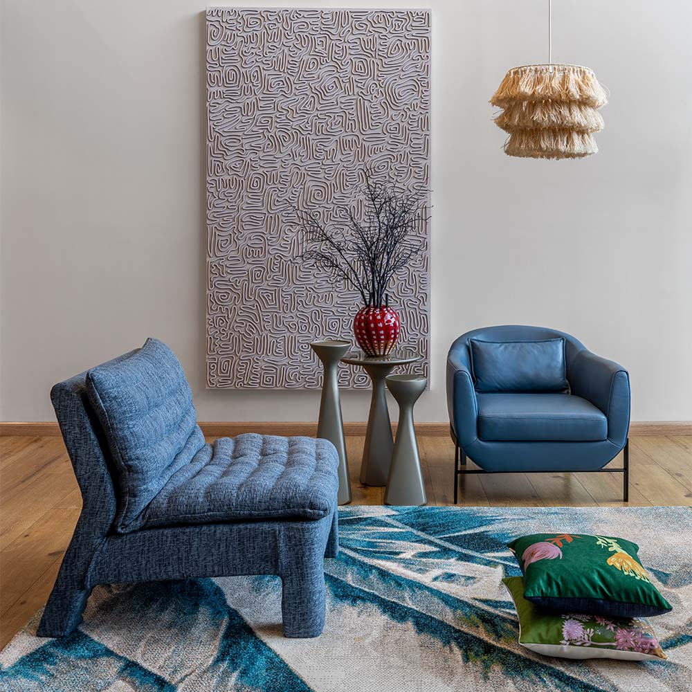 Azul y blanco, la fórmula cromática que redefine los espacios contemporáneos Azul y blanco, la fórmula cromática que redefine los espacios contemporáneos