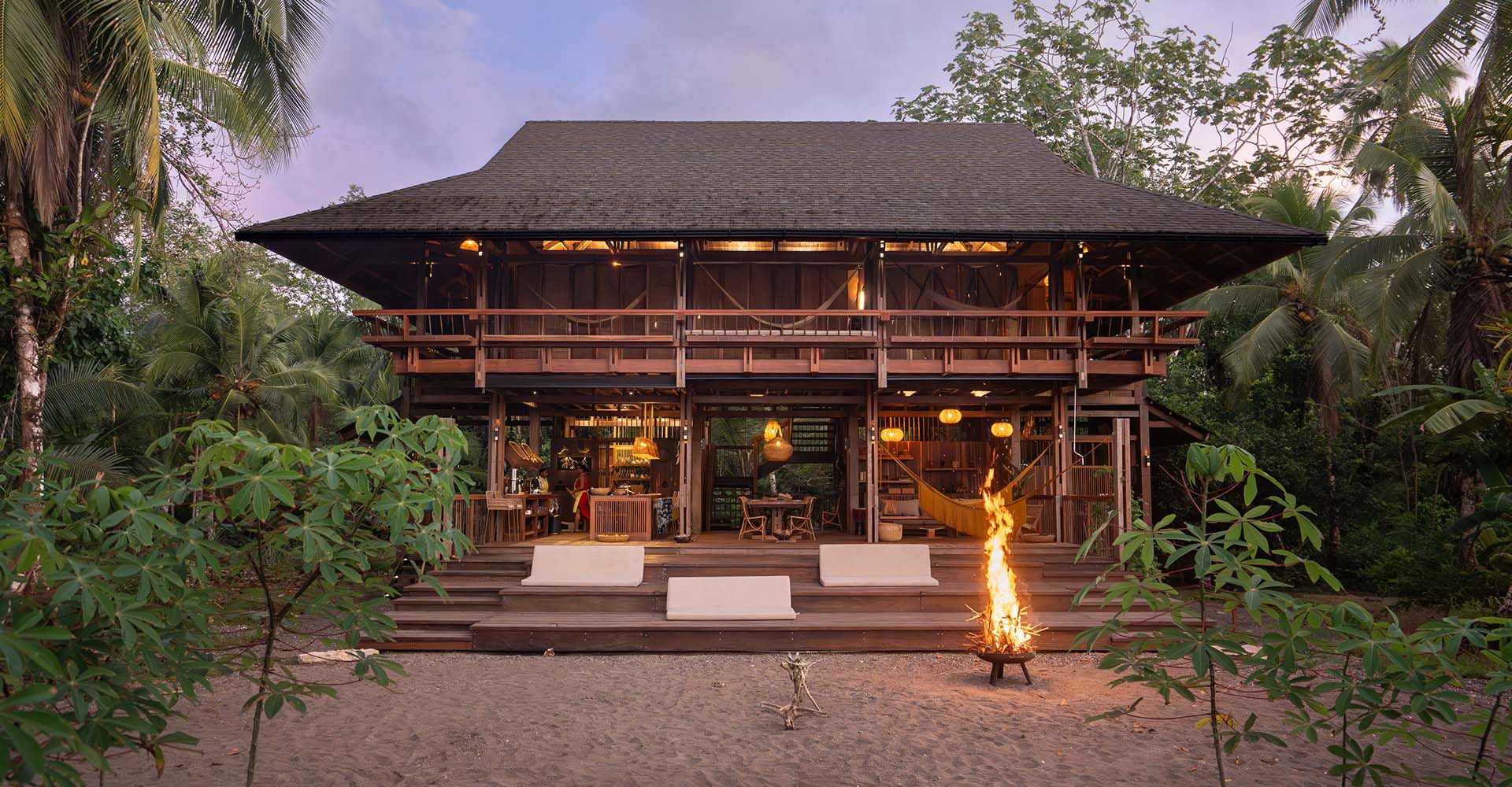El resort en el Choco, una experiencia sostenible inmersa en el mar y la selva